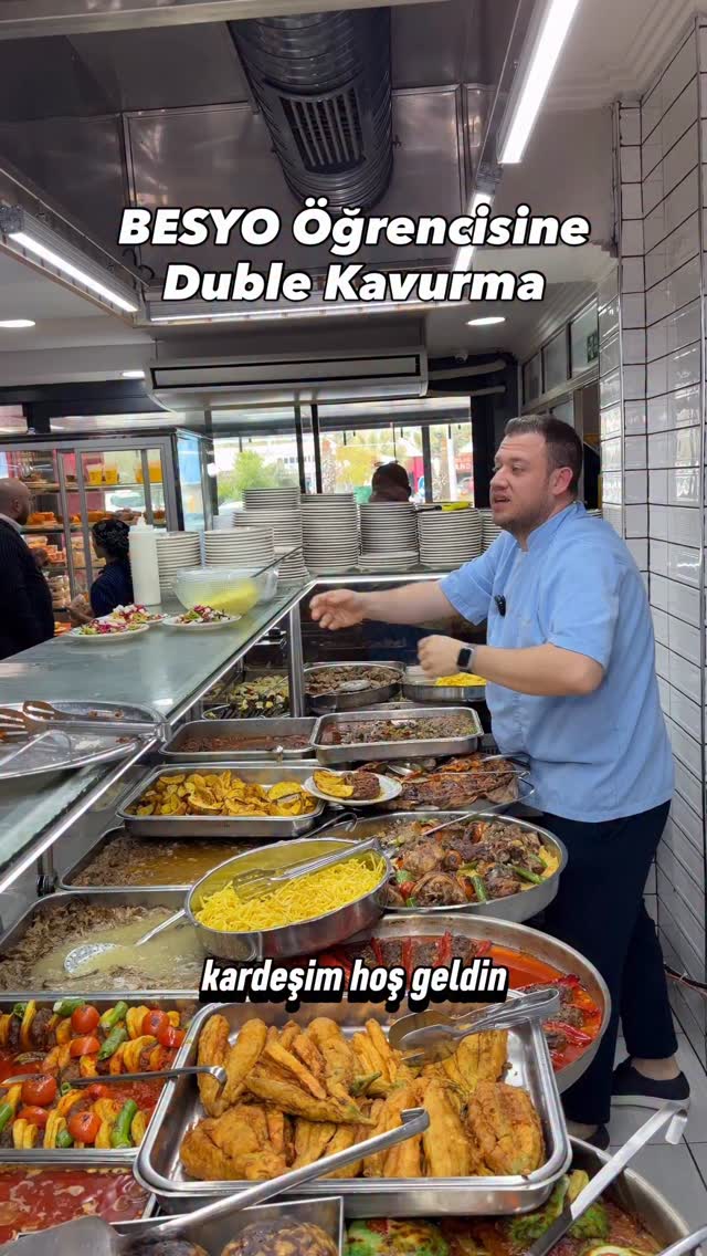 BESYO Öğrencisine Duble Kavurma 💪🏻 Protein bolluğunda Sporsever bir menü hazırladık 🤓 Haftanın 7 gün…