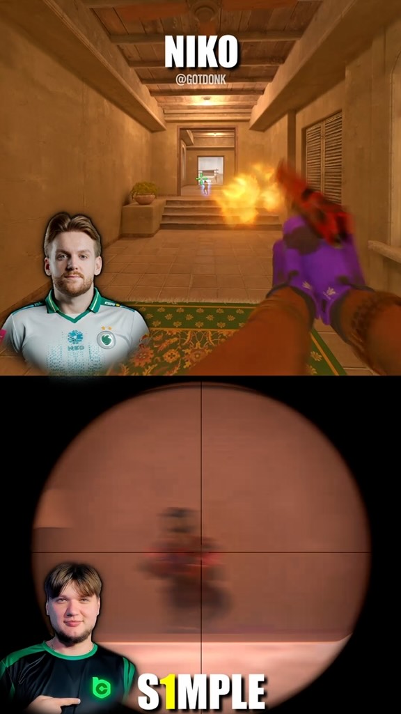 Deagle vs awp and he wins 💥 #cs2 #s1mple #cs2moments #csgo #cs2highlights