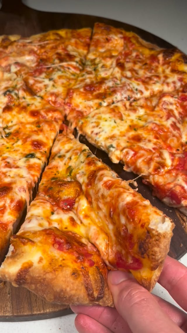 You wanna pizza me?💪🍕🫵 Try my easy same day dough recipe, it’s the pinned post on my page! DM me you…