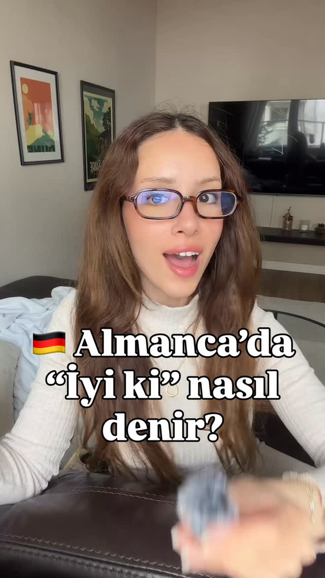 🇩🇪 Almanca’da “İYİ Kİ” nasıl denir? Yerine kullanabileceğimiz kalıpları öğrenelim. Siz “İyi ki” derk…