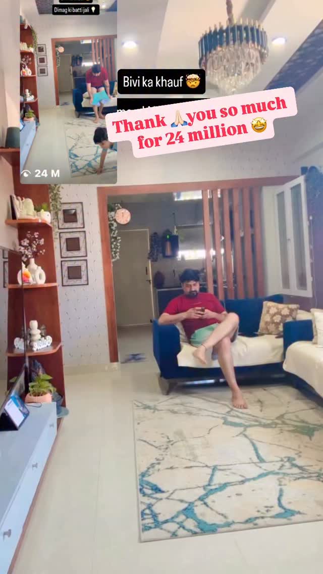 Check Part 2 | Thank you so much guys for 24 millions on this video 😍😍🥰🥰😘😘🥳🥳 #couplegoals❤️ #instago…
