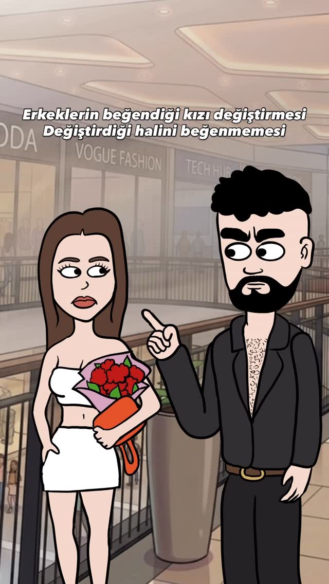 Uzak durulması gereken erkek… #animasyon #karikatür #kesfetteyiz #kesfet #fyp