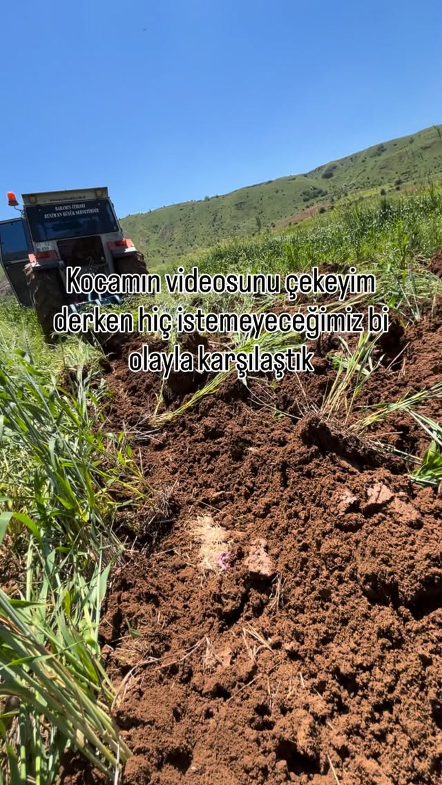 Çiftçi arkadaşlarım toprağımız bi çok canlıya ev sahipliği yapıyor. Biz bu olayı yaşadıktan sonra da…