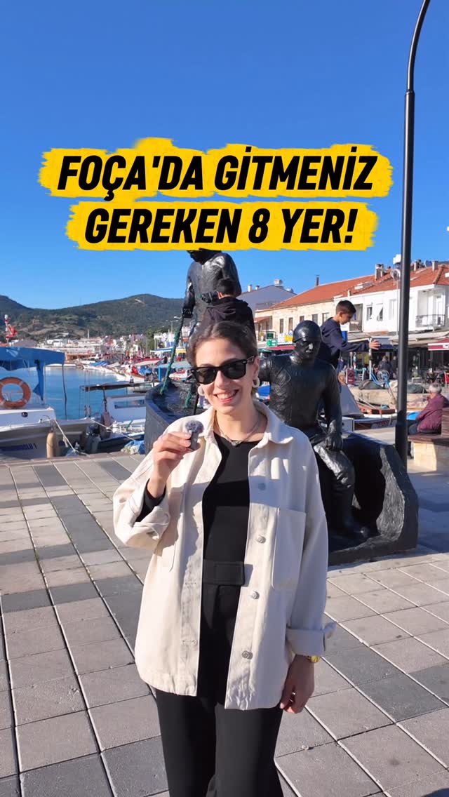 Foça’da sizi geldiğinize pişman etmeyecek 8 yer! 📍Foça Önerileriniz için yorumlarda buluşalım ♥️ Rek…