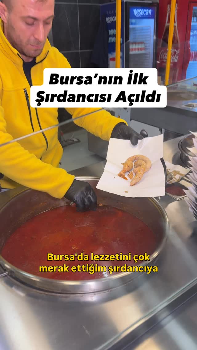 Bursa’nın ilk şırdanı ön planda tutarak satılan Şırdancısı Ustalar Adana’dan özel getirilmiş Ben ilk…
