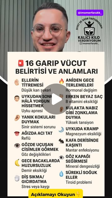 Vücudumuzdaki küçük ve çoğu zaman önemsenmeyen belirtiler, aslında altta yatan metabolik, hormonal v…