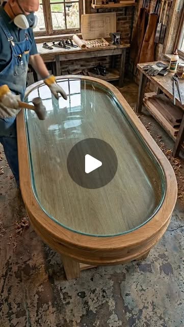 The moment the glass shattered, I was nervous… but the end result is absolute perfection! 🌊 Watch ho…