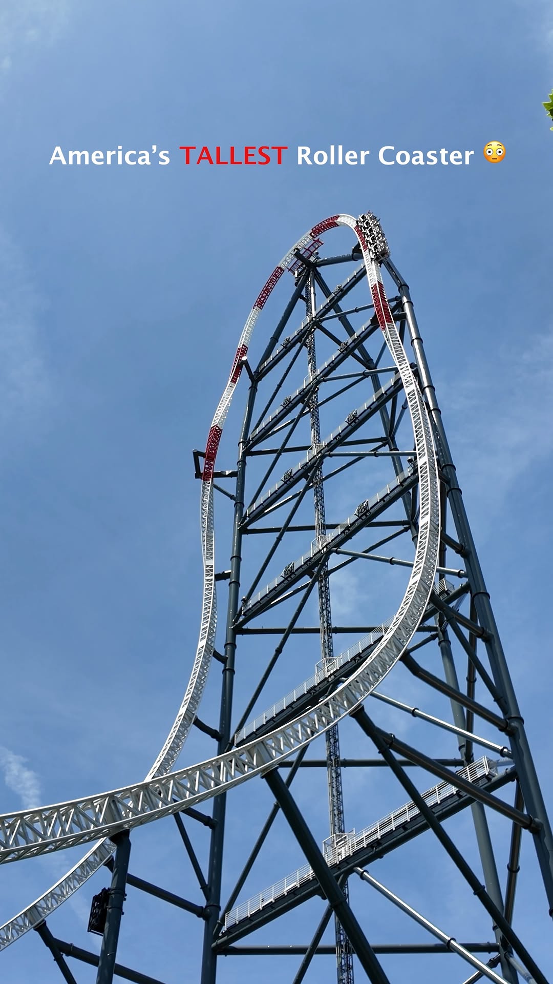 America's TALLEST and FASTEST Roller Coaster 😳 📍@cedarpoint