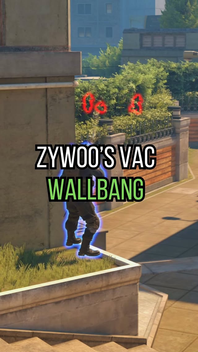 ZywOo’s VAC Wallbang on Overpass #cs2