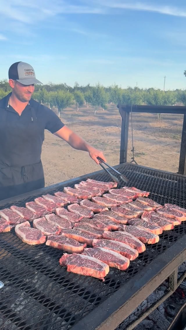Nice and easy🔥 #catering #bbq #grilling #cateringservice #californiacatering