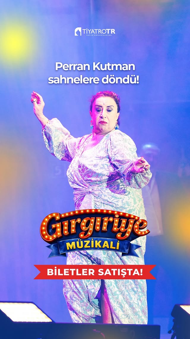 Perran Kutman sahnelere döndü! Gırgıriye fırtınası kopuyor. 🤩 Beklenen an geldi… Bu akşam İstanbul K…