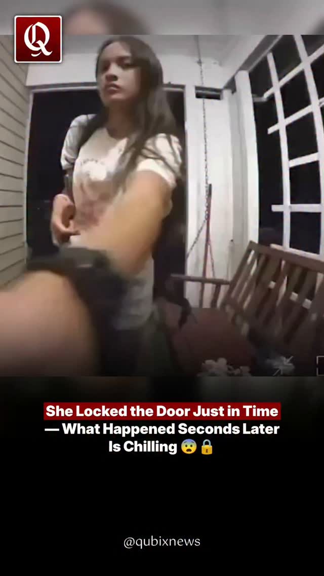 She Locked the Door Just in Time — What Happened Seconds Later Is Chilling. A normal night turned in…