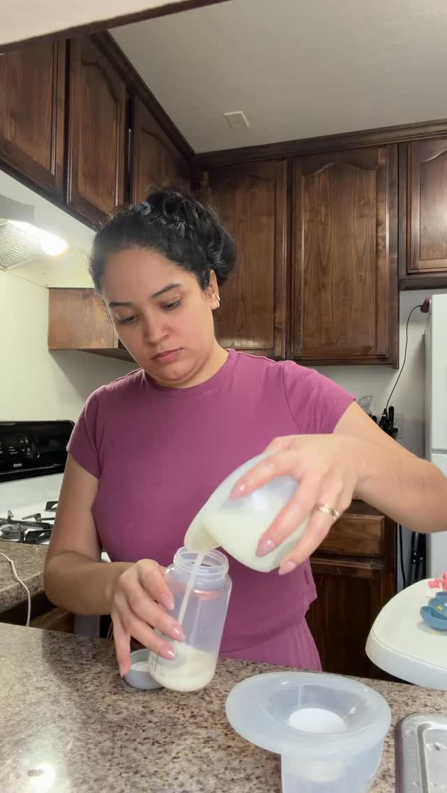 Pump & Pour Una de mis partes favoritas de mi rutina de extracción Simple, conveniente y perfecta pa…