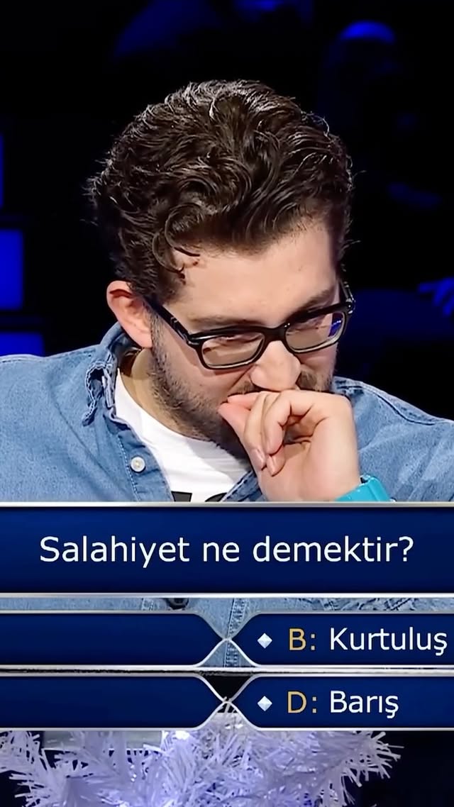 “Mesela hemen aklıma gelen…” YouTube | Kim Milyoner Olmak İster