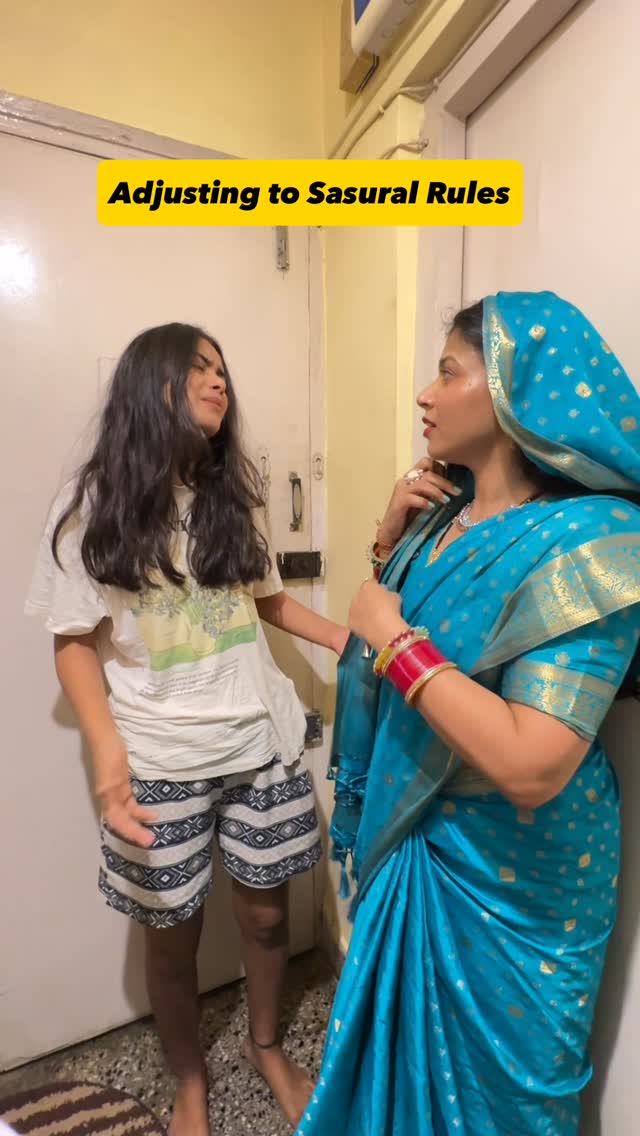 Tag your nanad 😬 Nanad bhabhi, sister-in-law bond, family comedy, sasural life, desi family, funny m…