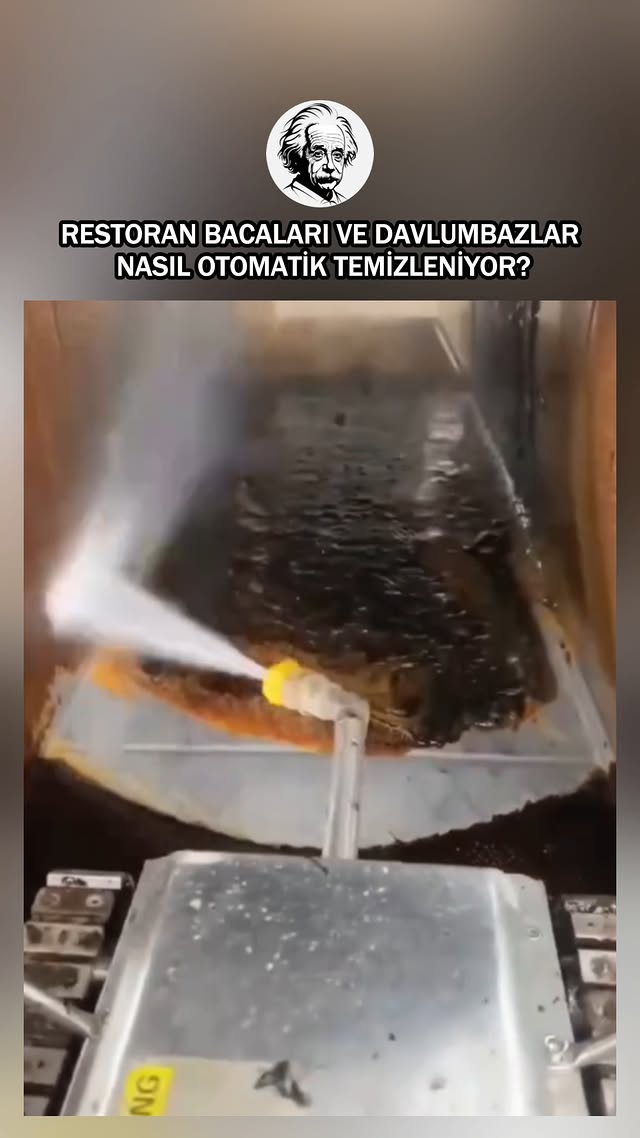 🤖🧼 RESTORAN BACALARI VE DAVLUMBAZLAR NASIL OTOMATİK TEMİZLENİYOR? Videoda görülen sistem, restoran m…
