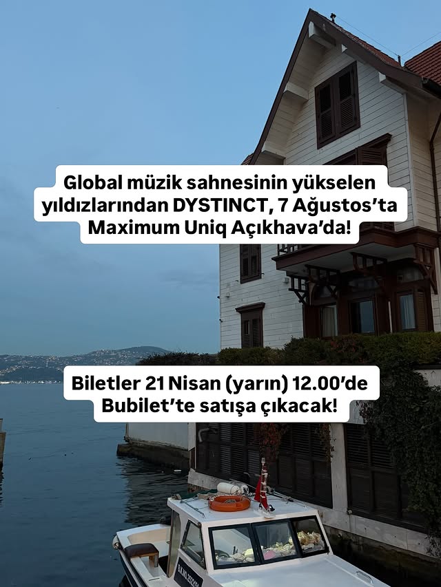Biletler 21 Nisan (yarın) 12.00’de @bubilet profilindeki linkte satışa çıkacak! Alarmları kurmayı un…