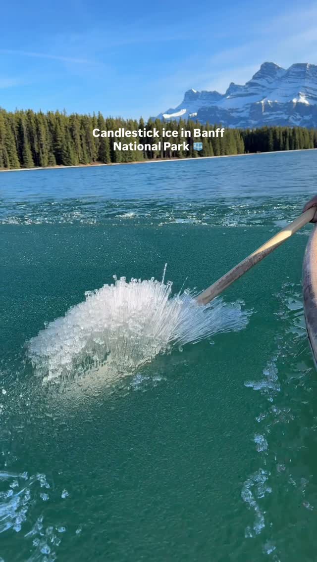 Yes, this is real! Candlestick ice is a natural phenomenon that occurs in the spring when the lakes …