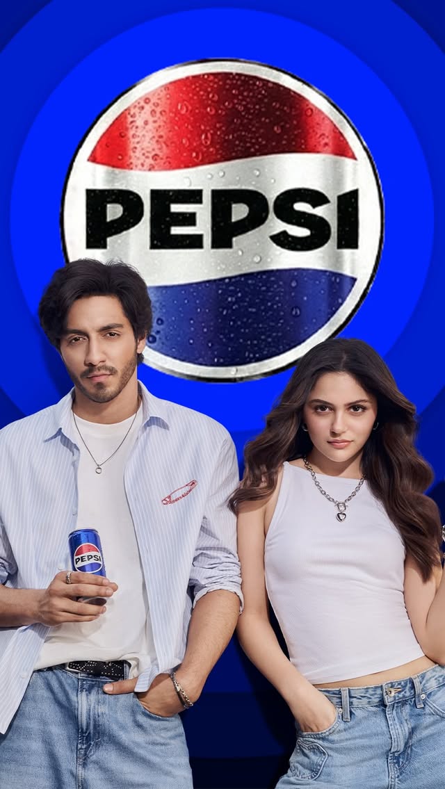 We are all a little extra sometimes…Extra Fizz and Extra Pepsi💙 #PepsiIndia #AneetAhaan #YehDilMaang…