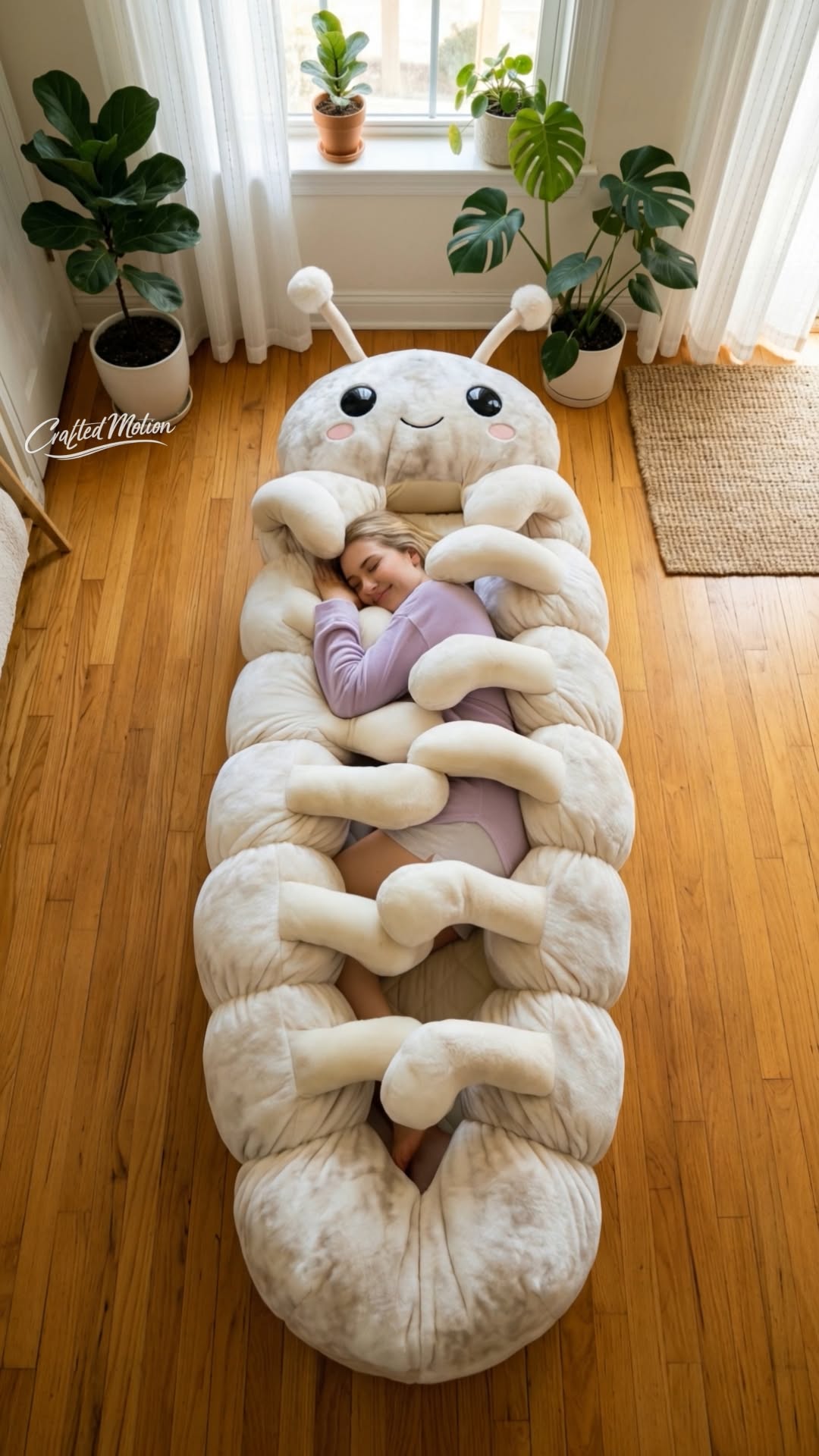 Imagine falling asleep inside a giant caterpillar. That's where we're at now and honestly? It's incr…