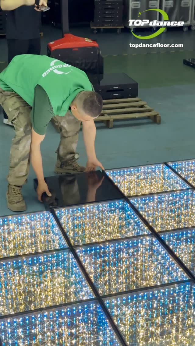 🌟 Make Your Dance Floor Shine with the TP-877 LED! Bring your event to life with stunning 3D visuals…