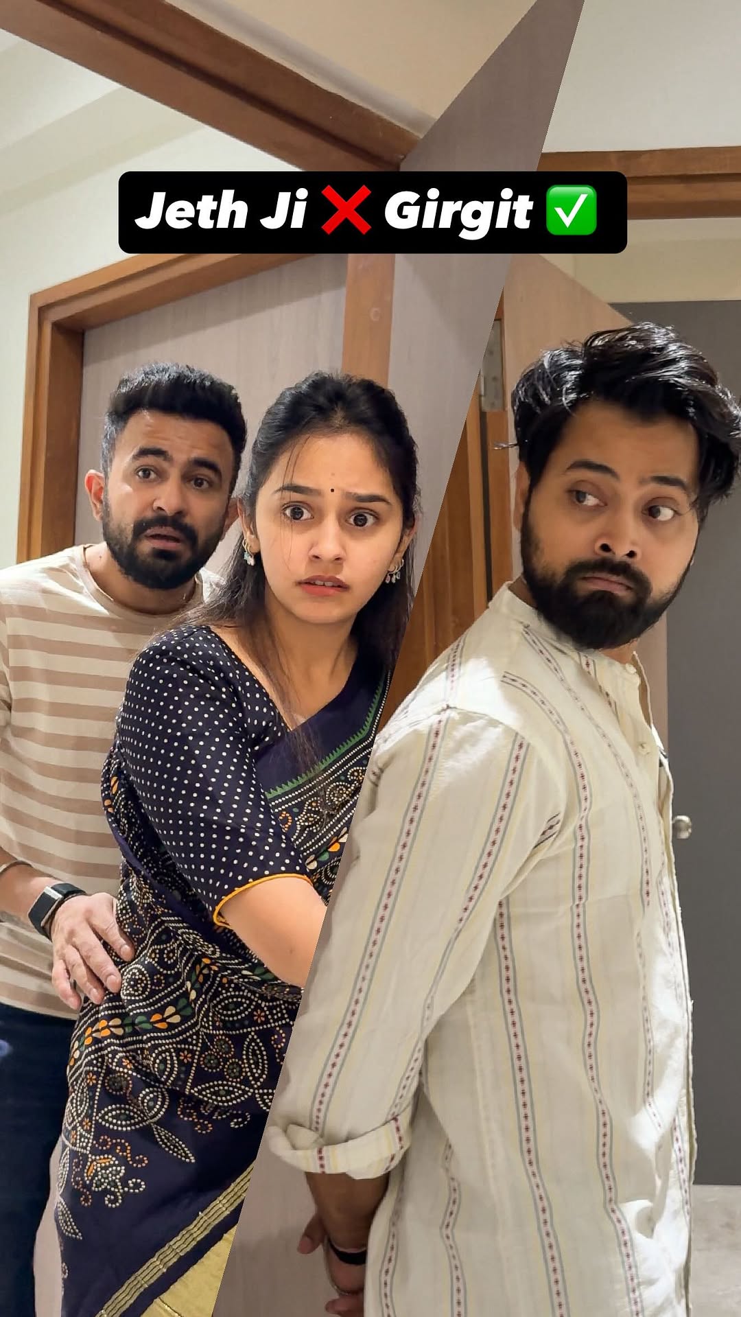 Is Your Jeth Also Like This? #kushalmistry #jeth #comedy #funny #vaishaliandaanand