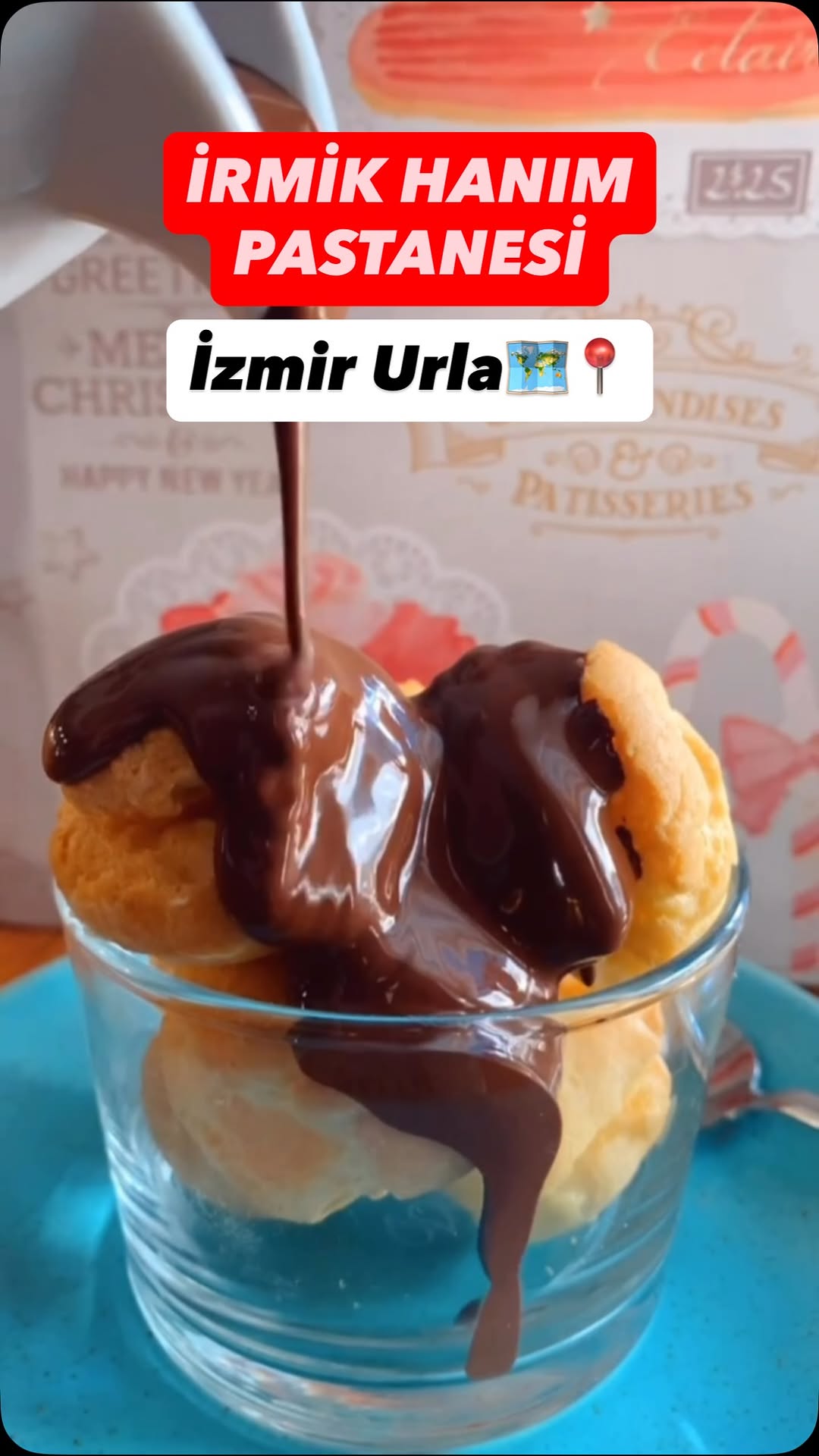 İrmik Hanım Pastanesi🍪 İzmir Urla🗺️📍 Bu mutfağa margarin veya endüstriyel pastacılık yağları giremiy…
