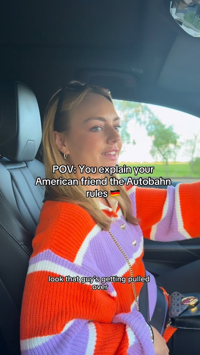 Would a German ever lie about the law? 🤷‍♀️🇩🇪#german #viral #comedy #autobahn #us