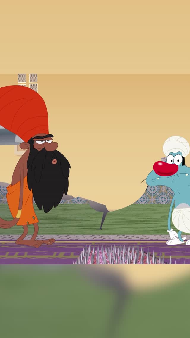 Who wants to try? . . #oggyandthecockroaches #cartoon #animation #xilam