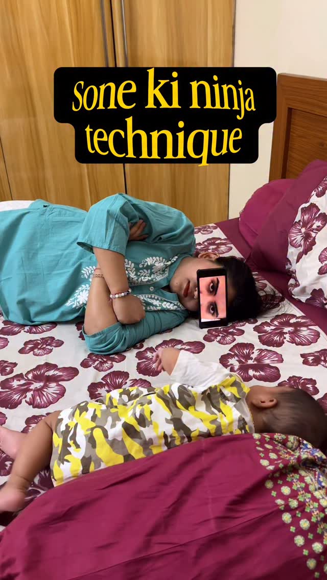 Sone ki technique #newmom #newparent #relatable #funnyparents #comedy