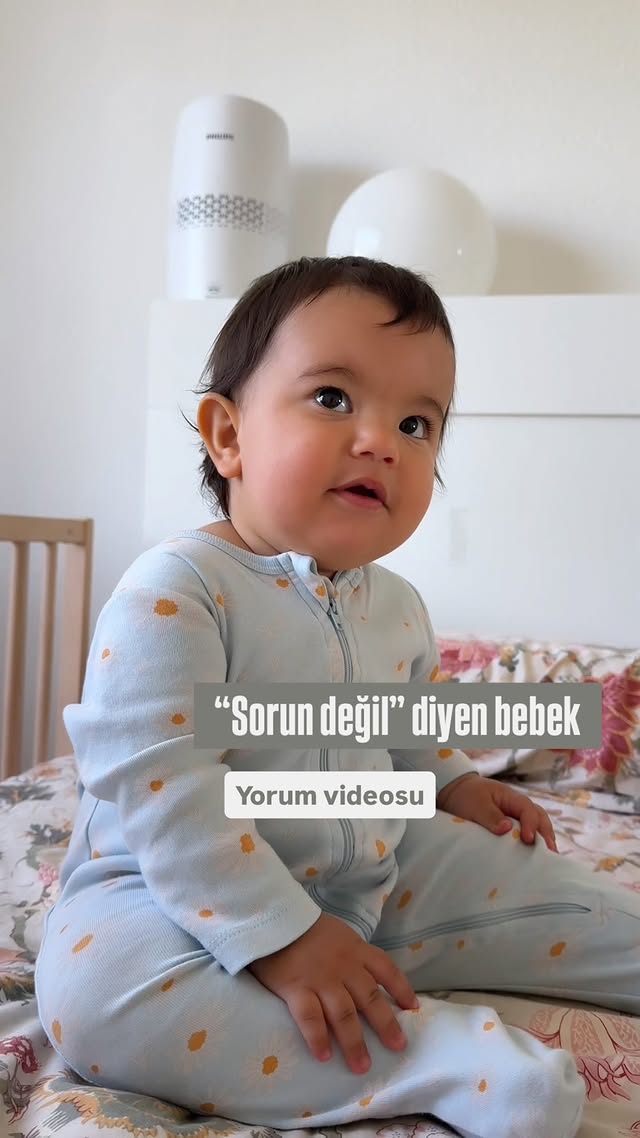 16 milyon izlenen “Sorun değil💁🏼‍♀️”videosuna gelen komik yorumlar😁 Sarenin 11 aylıkken yaptığı konu…