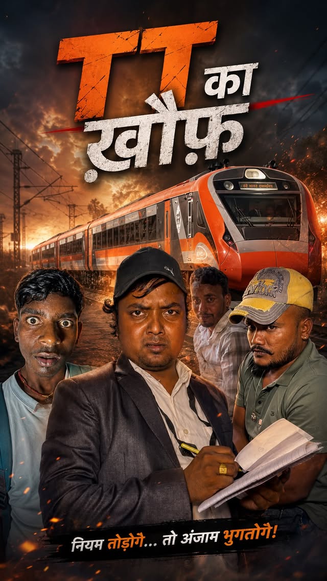 TT का ख़ौफ़😱😂#reels #funny #viralreels #train #ranjanmaster07