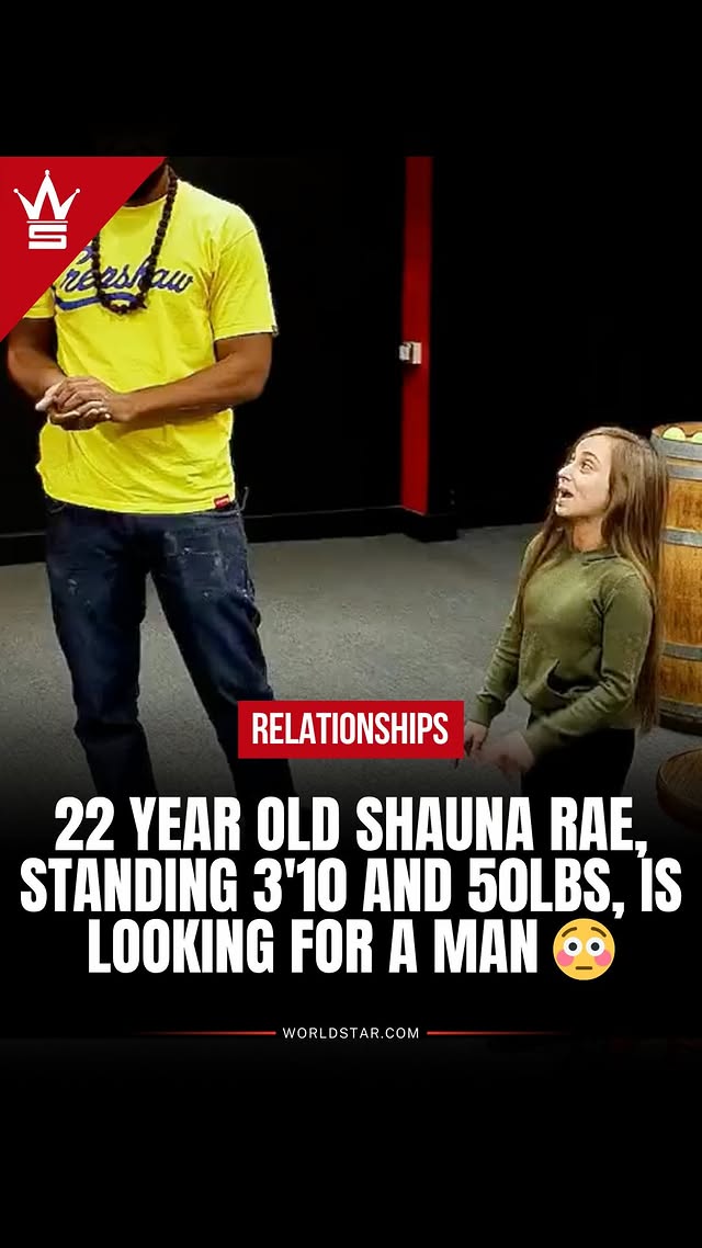 3’10” and 50 pounds, Shauna Rae says she’s putting herself out there and looking for a man. She admi…