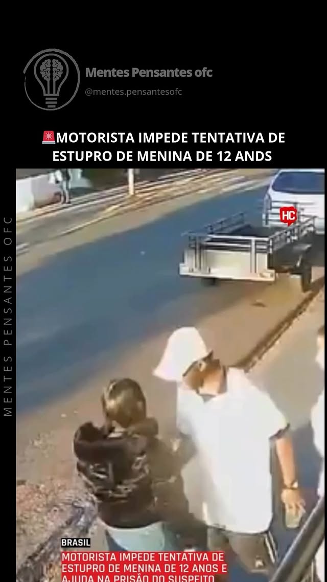 📌 Um homem de 31 anos salvou uma menina de 12 anos de uma tentativa de estupro na. O suspeito, de 26…
