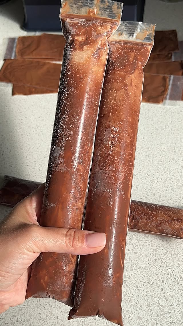 🔖ШОКОЛАДНОЕ МОРОЖЕНОЕ В ЗИП-ПАКЕТАХ ИЗ 3х ИНГРЕДИЕНТОВ🍦 ✔️для всех фанатов шоколада роскошный насыще…