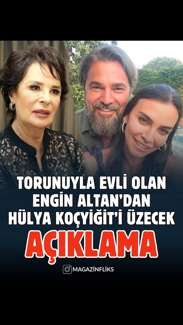 Hülya Koçyiğit’in torunu Neslişah Alkoçlar ile 12 senedir evli olan Engin Altan Düzyatan’dan Hülya K…