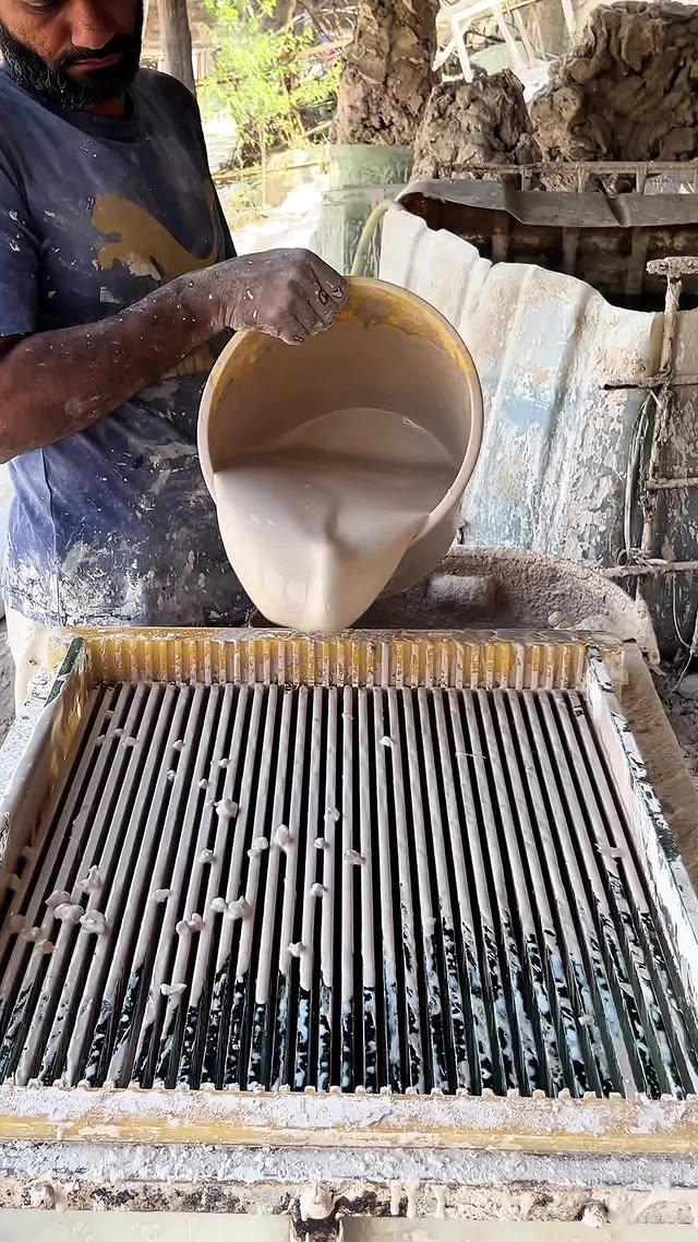 Amazing Process of Making Egyptian Ceiling Tiles