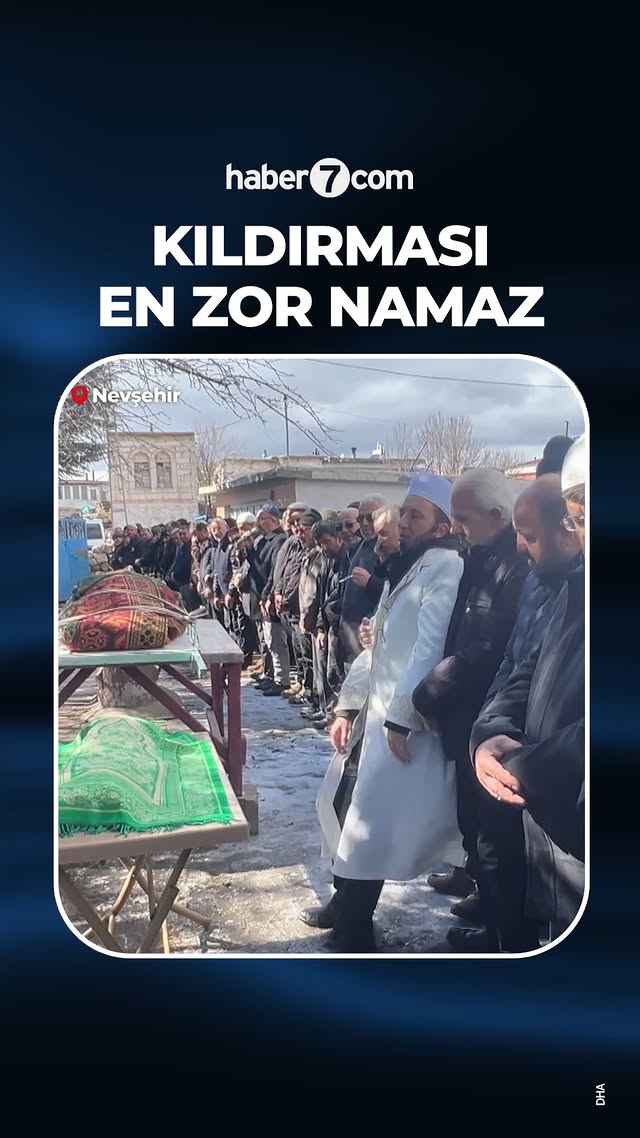 Kıldırması en zor namaz... Nevşehir'de sobadan sızan gazdan zehirlenen Sefer ve Azime Doğantekin çif…