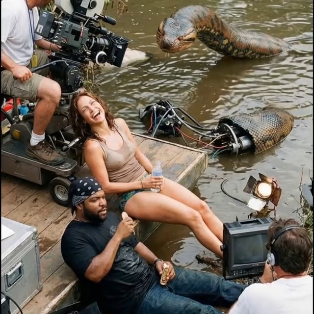 Anaconda behind the scenes #moviescene