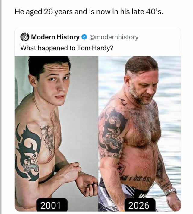 Tom Hardy is a highly versatile actor known for fully committing to intense physical and emotional r…
