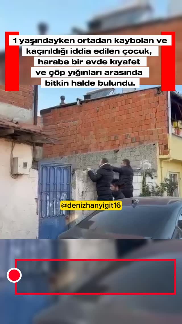 1 yaşındayken ortadan kaybolan ve kaçırıldığı iddia edilen çocuk, harabe bir evde kıyafet ve ço…