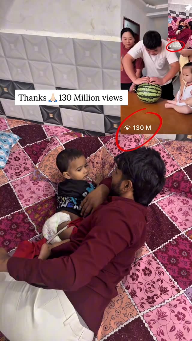 130 Million views ❤️ … #viral #trending #funny #comedy #funnymemes