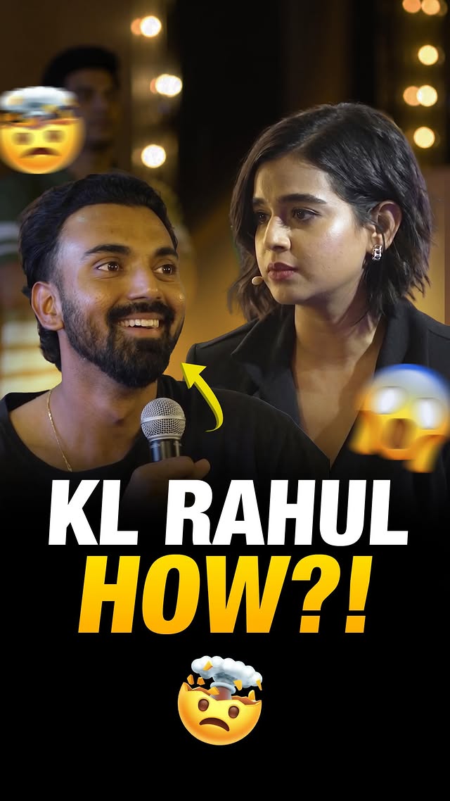 He could’ve thought of absolutely anything. And chose something truly special. @klrahul ❤️