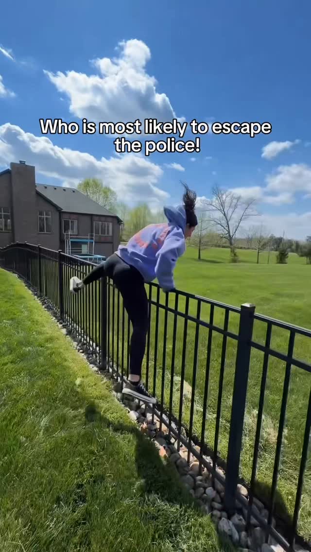 Who is most likely to escape the police🤣