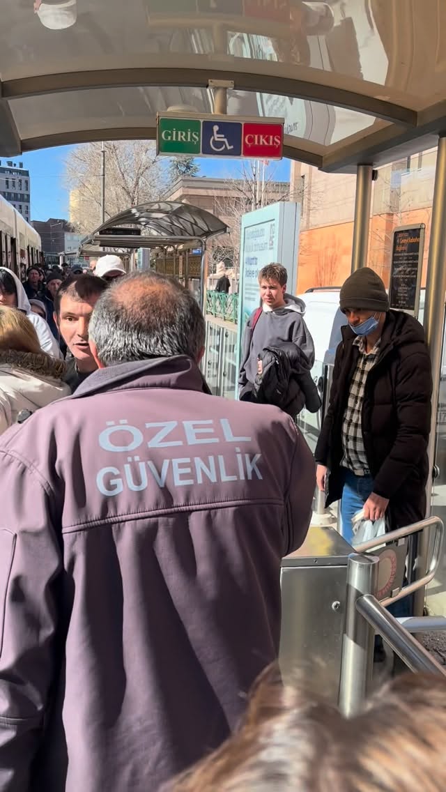 Eskişehir’de gergin anlar