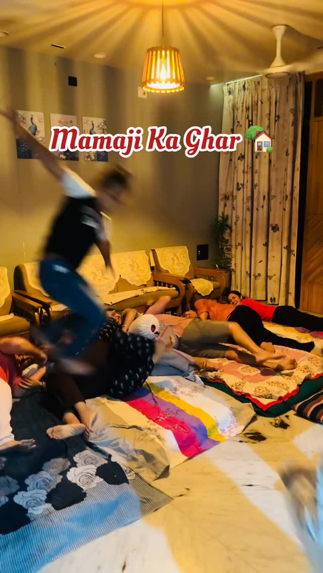 Mamaji Ka Ghar😁🏡 Cousins Night-out No plans, just cousins + vibes ✨ And somehow it turns into the be…