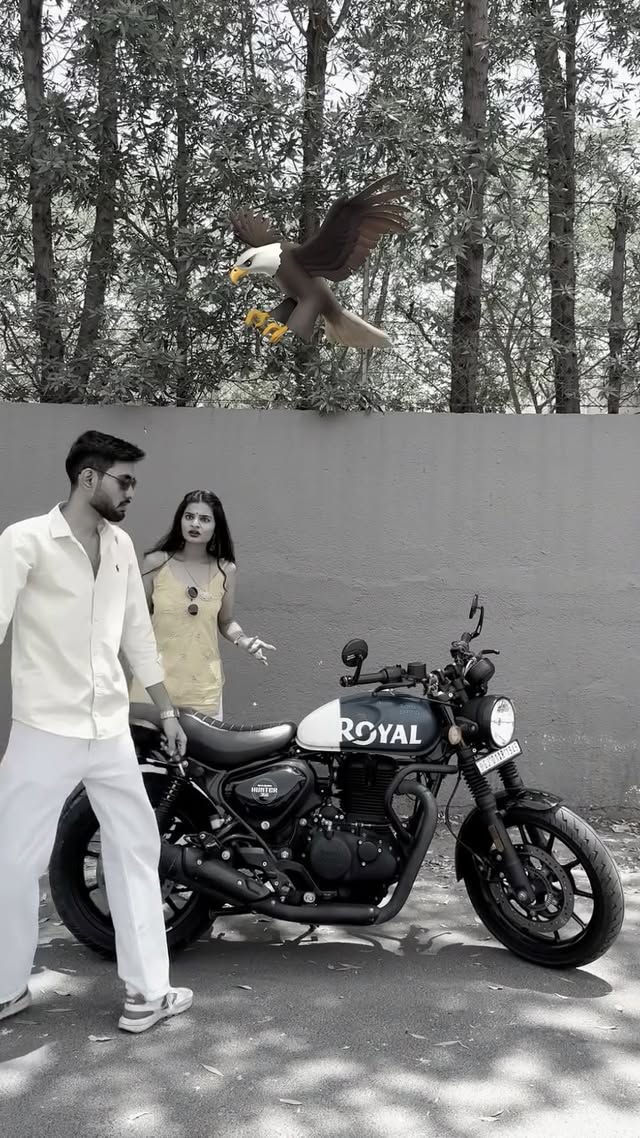 ONLY BOYS CAN UNDERSTAND 🦅 . nikchanz❤️ #relatable #boyslife #couple #hunter350 #fyppppppppppppppppp…