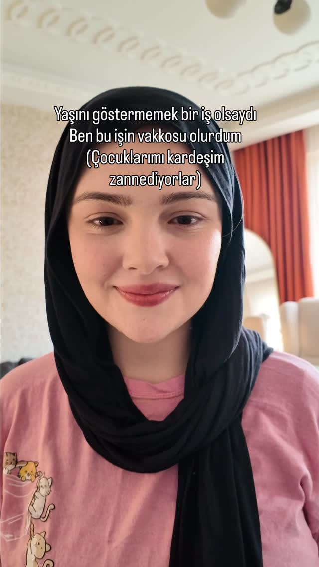 Yaşımı siz tahmin edin 😂😎