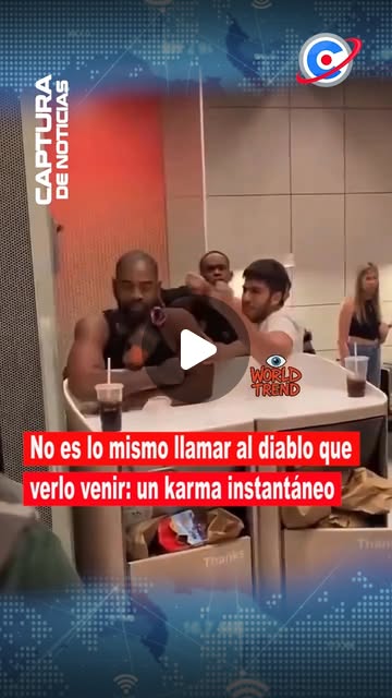 No es lo mismo llamar al diablo que verlo venir: un karma instantáneo. NY #nycc