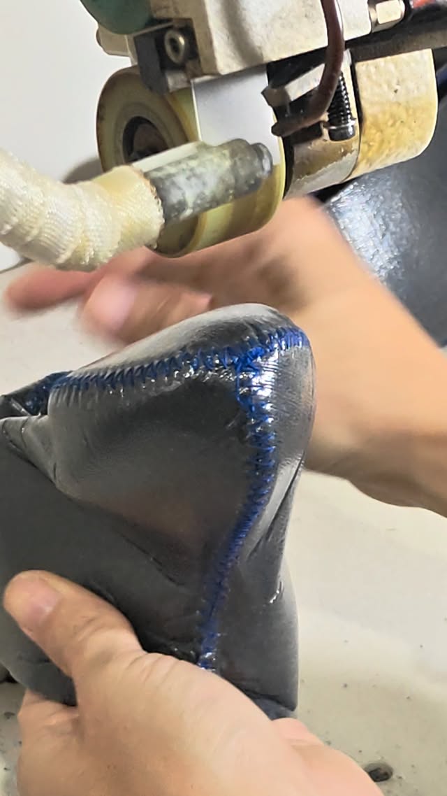 Hot Air Seam Sealing Tape Machine #sealingmachine